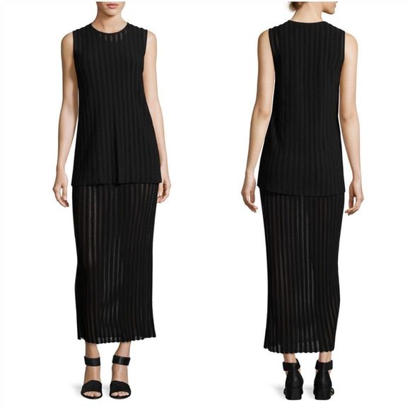 Diane Von Furstenberg Dresses & Skirts - Diane von F Two-Tiered Sleeveless Knit Maxi